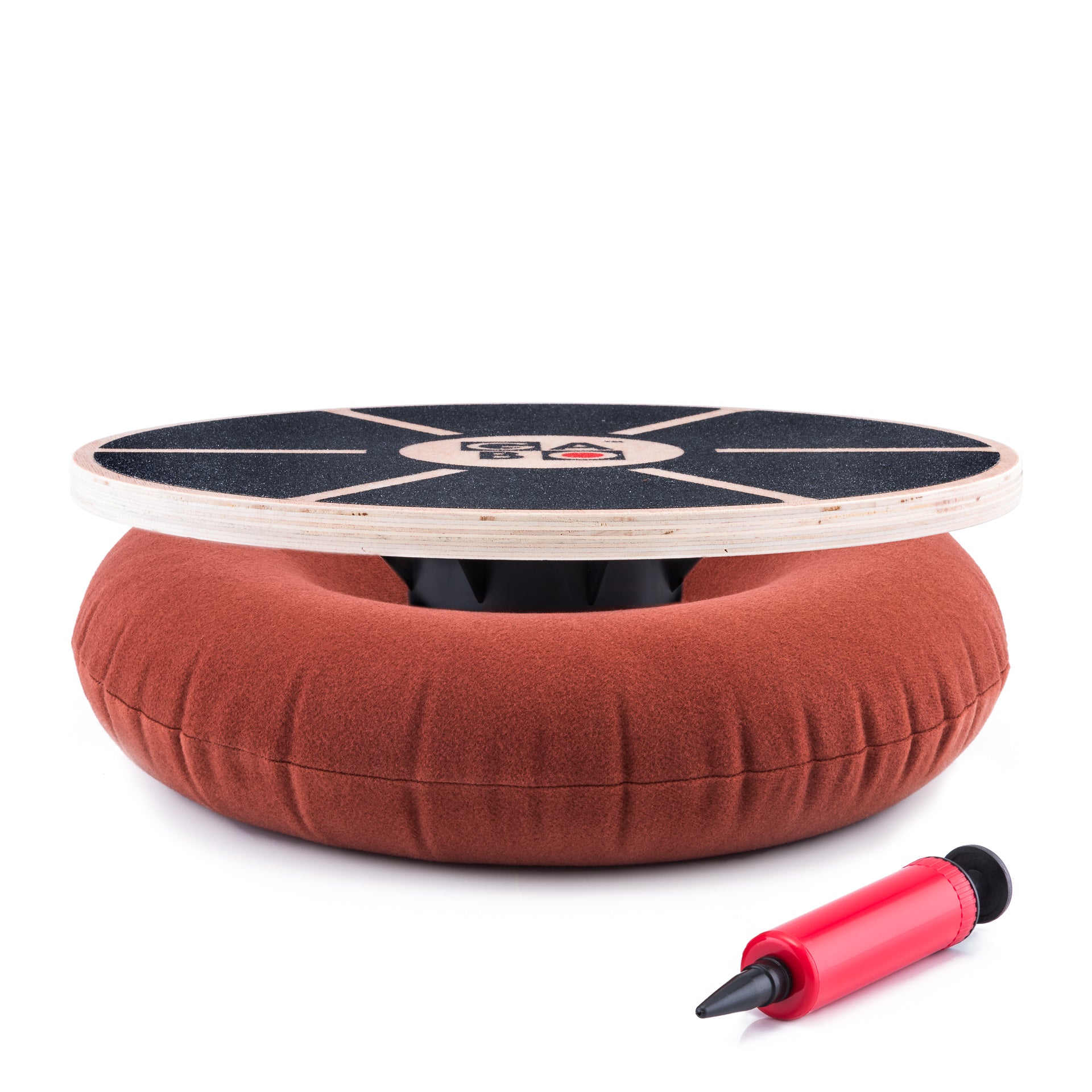 Philosophy Gym Balance Board - Wooden Balance Trainer With Adjustable  Stoppers : Target